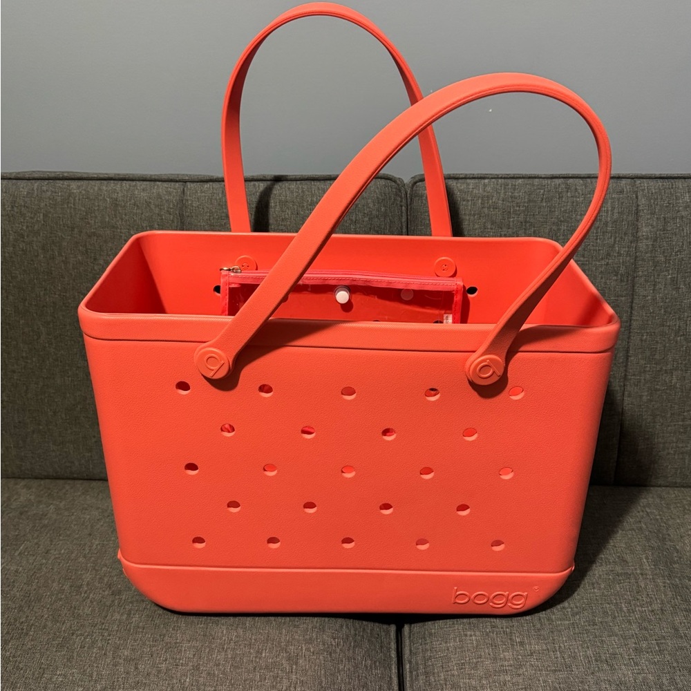 BOGG BAG Orange/coral large